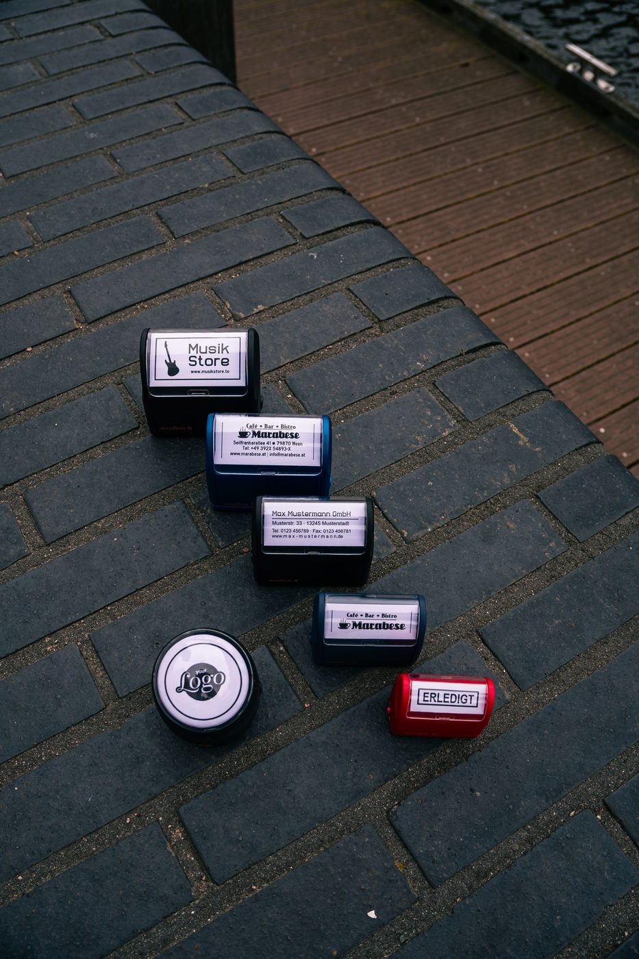Individuelle Stempel der Modico-Serie